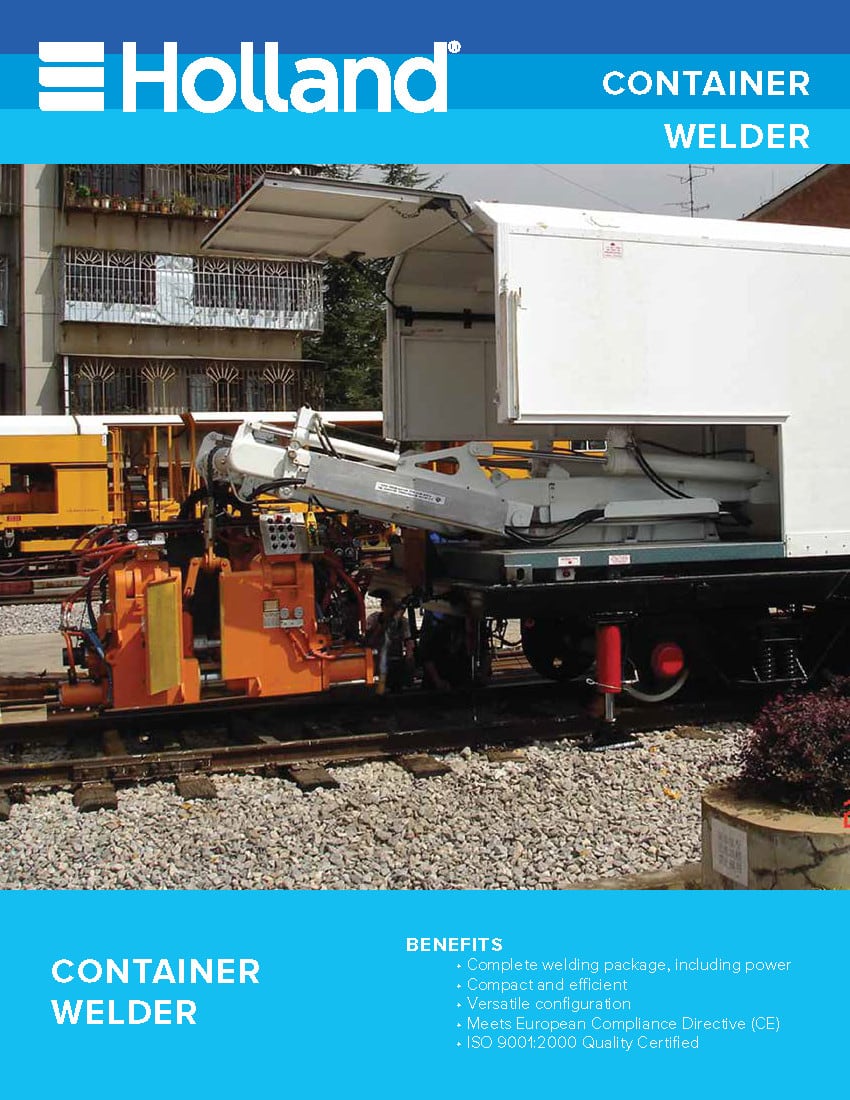 Container Flash Patch Container Flash-Butt Welder - Holland